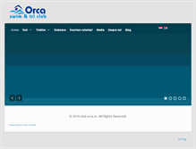 Tablet Screenshot of club-orca.ro